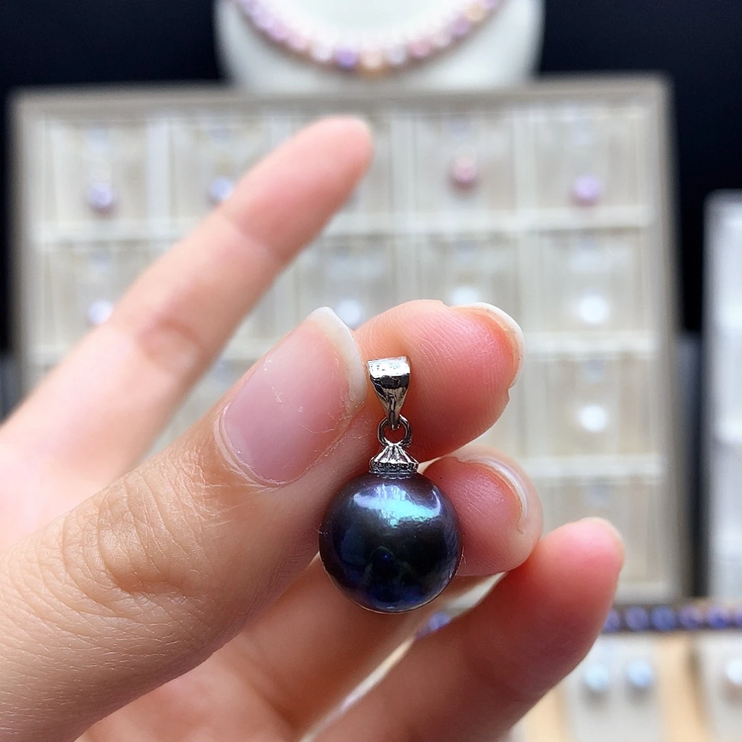 颈饰合金淡水珍珠