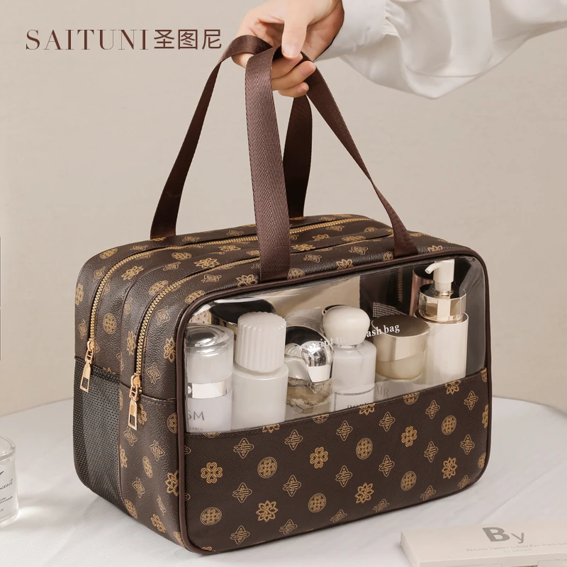 旅行洗漱包防水干湿分离大容量化妆品包女士2025新款洗漱收纳包
