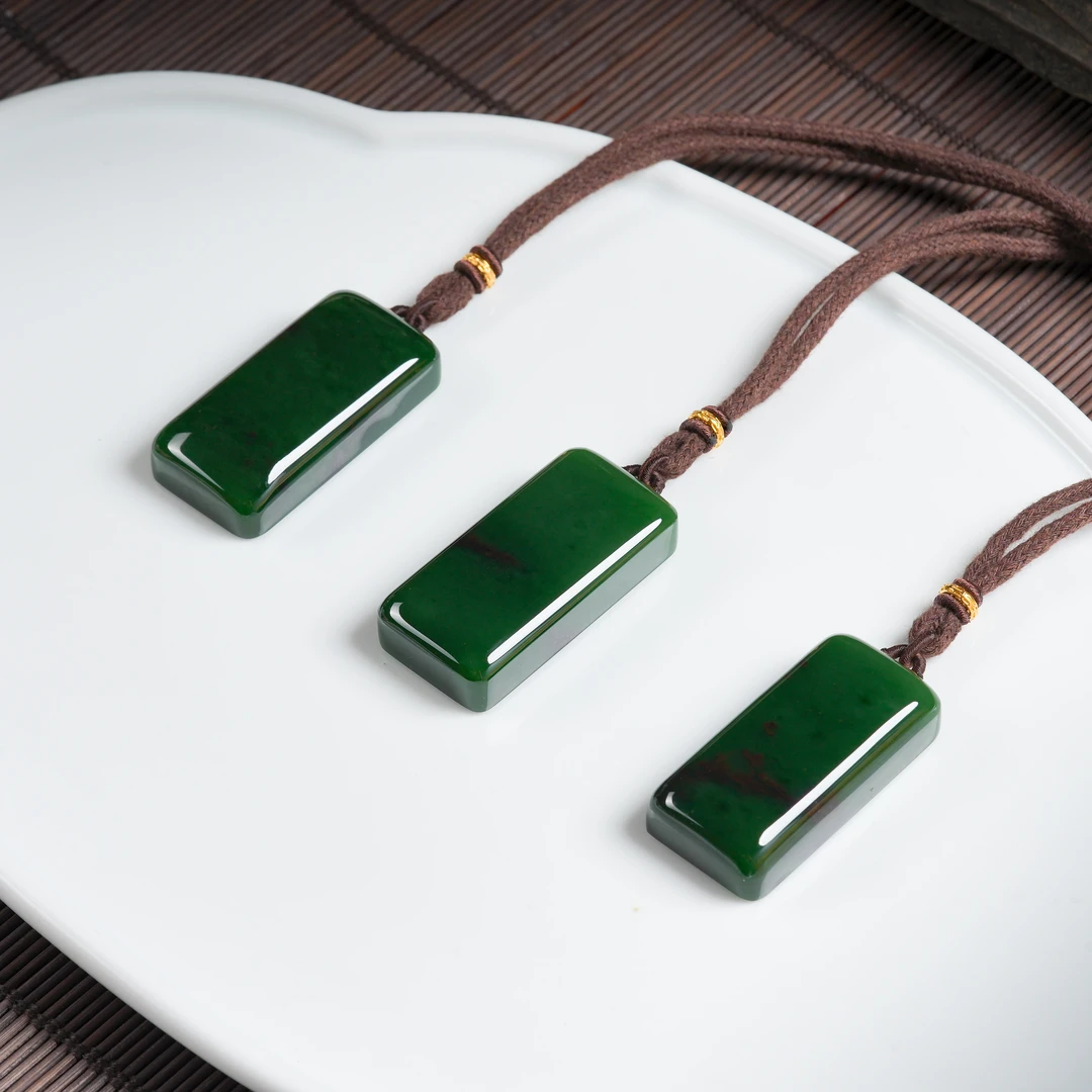 长云丨和田玉18K金典藏级无事牌多样发其一约50x24x12mm*D7372