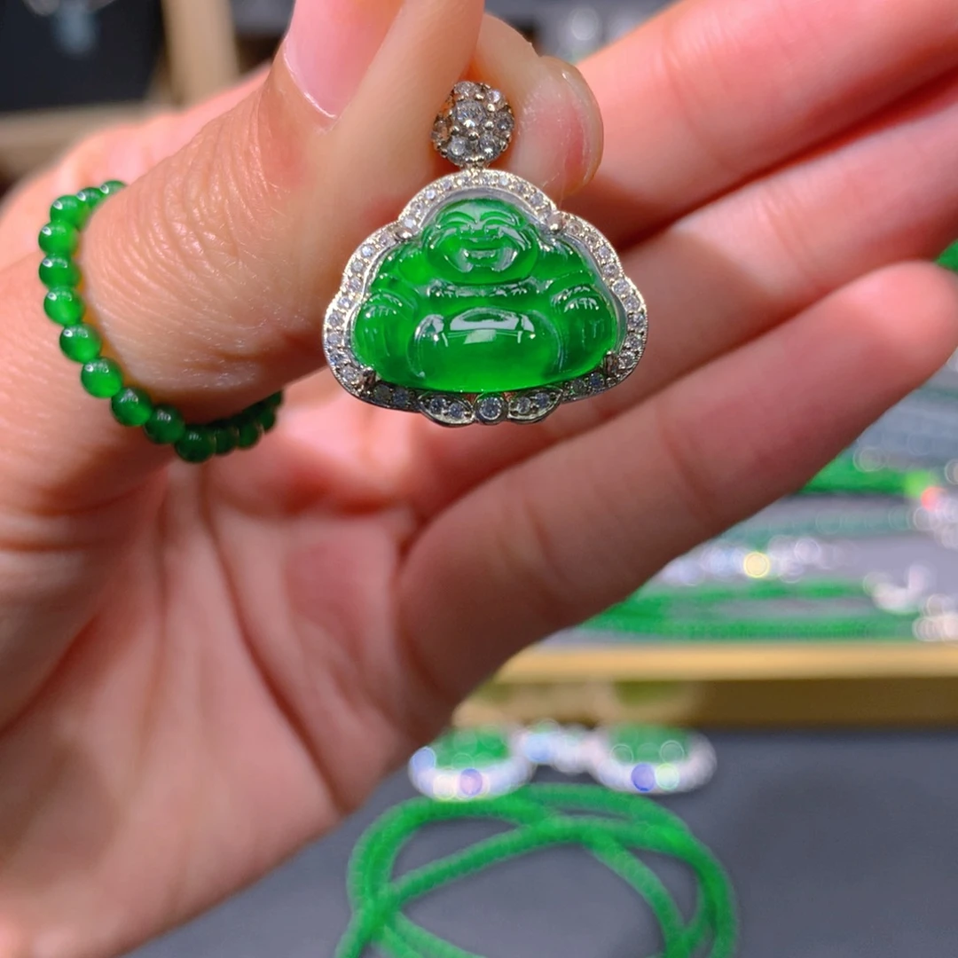 翡翠戒指未镶嵌天然翡翠