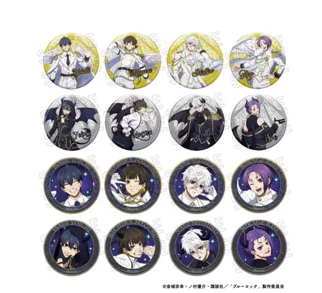 【日谷】蓝锁蓝色监狱恶魔天使第一弹吧唧徽章（默认代拆）