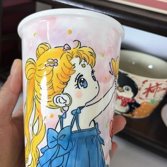 手绘高温釉下彩陶瓷