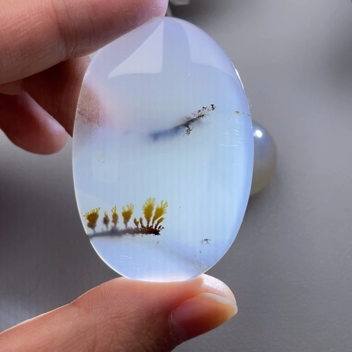 玛瑙/玉髓颈饰未镶嵌海**彩