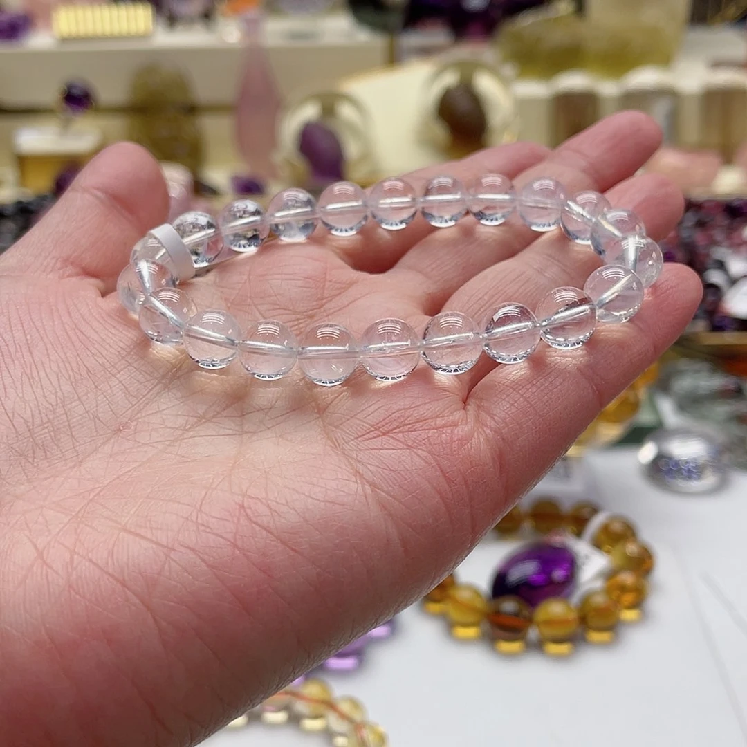 水晶手链未镶嵌蓝针