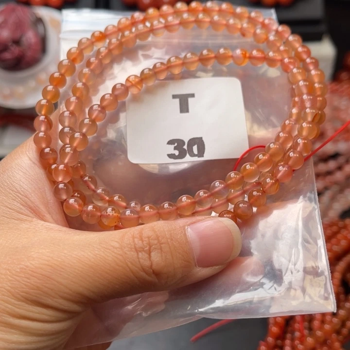 南红玛瑙未镶嵌多样性发货默认微瑕称重5mm