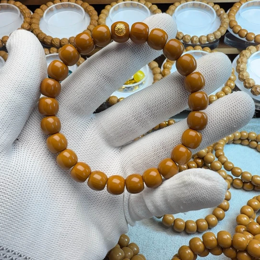 猴头核桃手串9.3mm单标老型 微瑕款