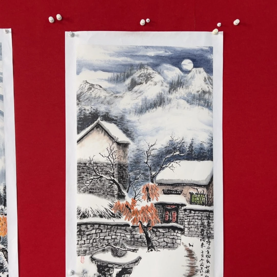 国画绘画国画作品