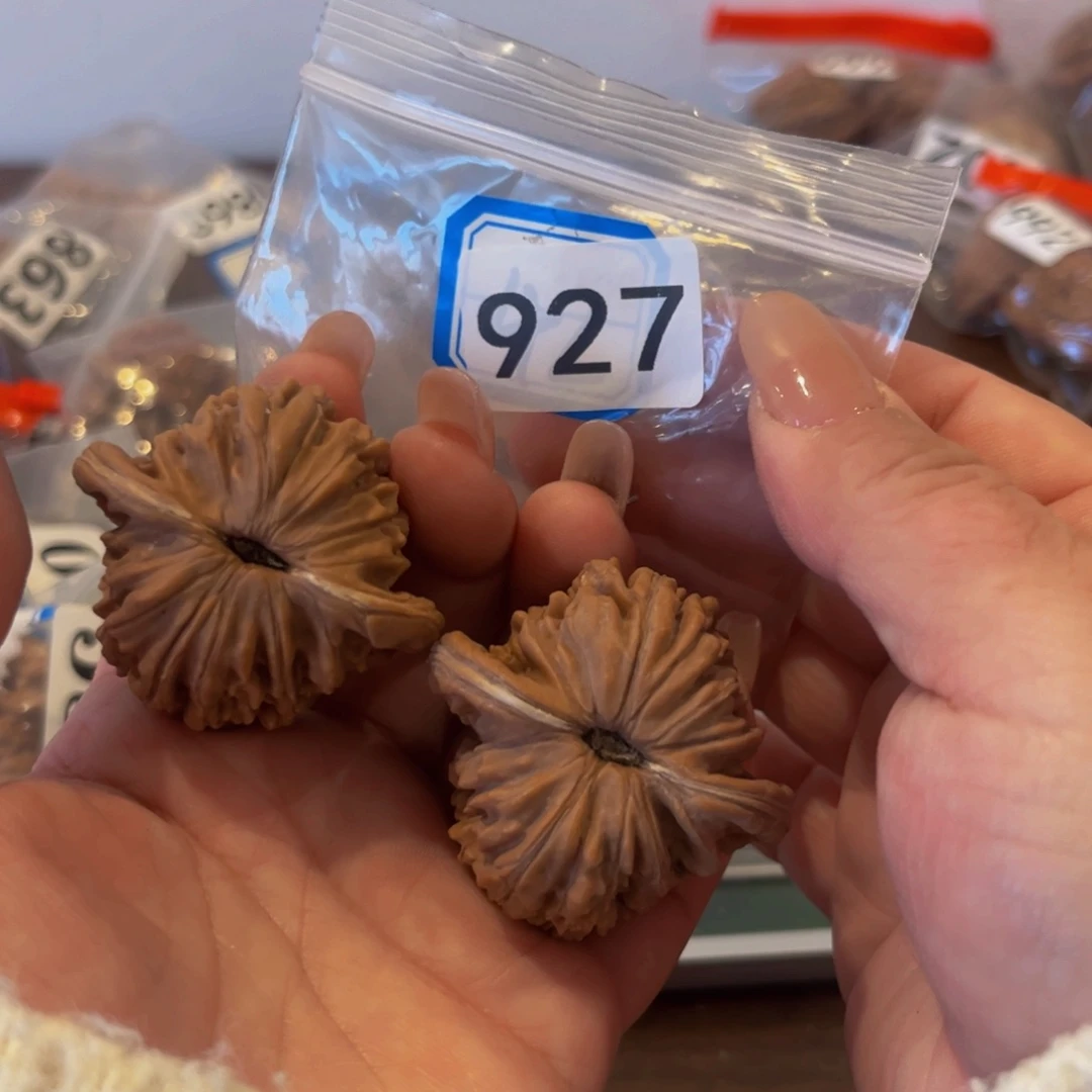 吊坠文玩核桃楼子45有虚尖