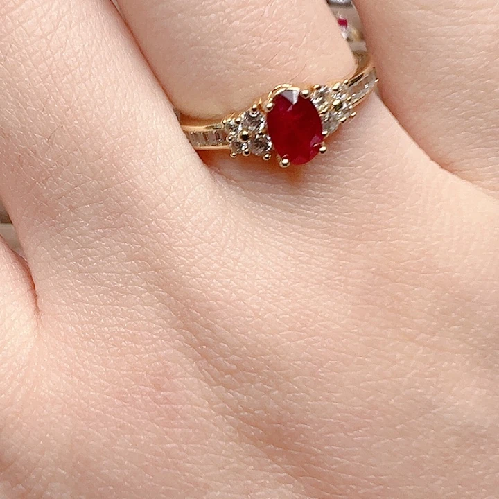 银S925镶嵌戒指蓝宝石