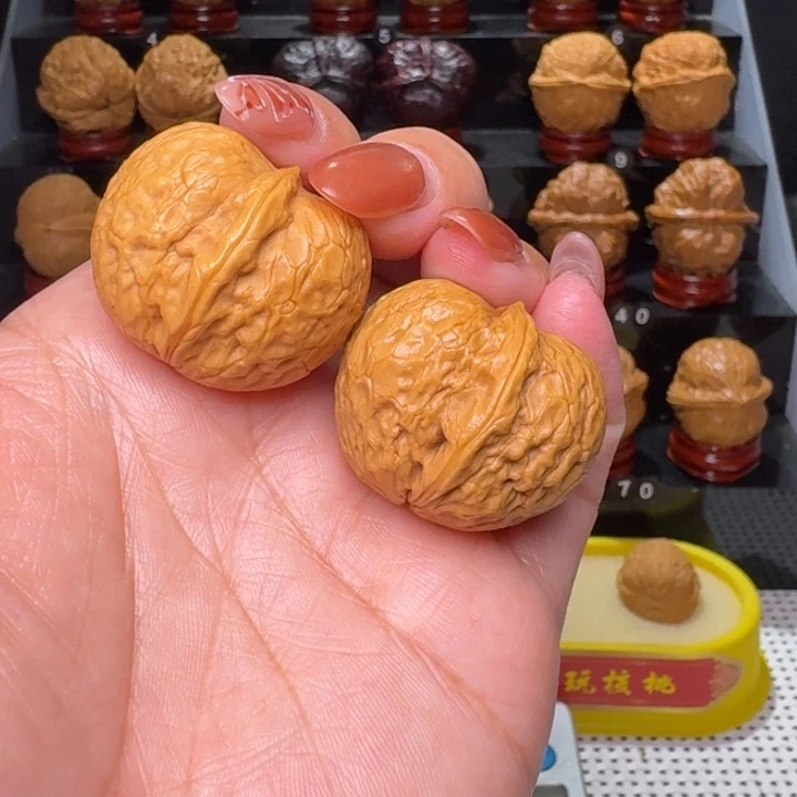 把件文玩核桃金印元宝32尺…………02号