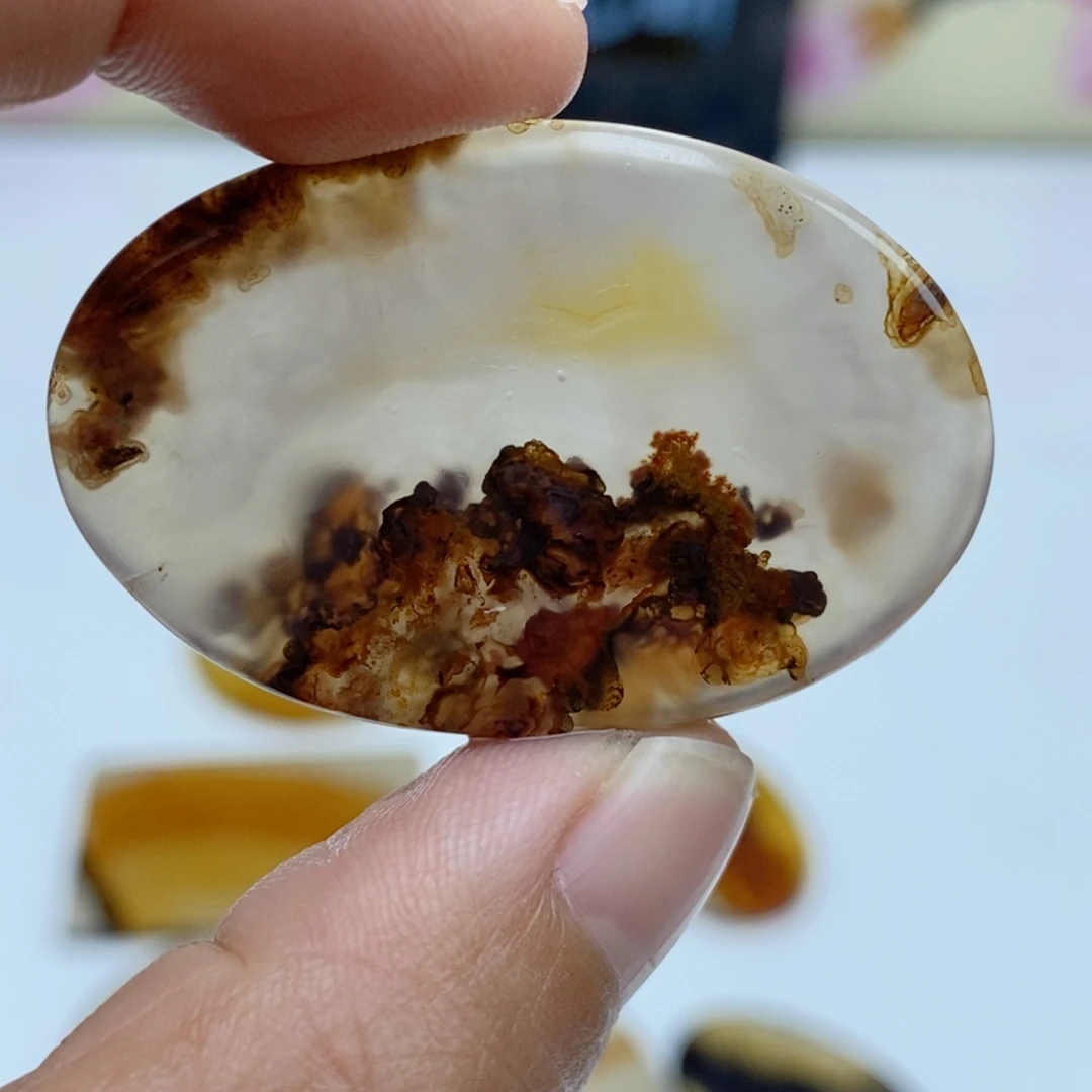 玛瑙/玉髓未镶嵌珠宝半成品