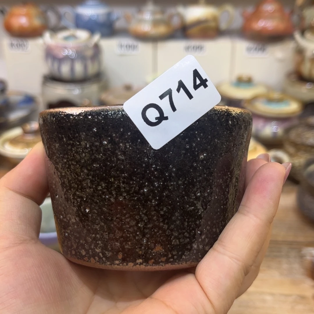 白泥茶杯铁*陶瓷艺术