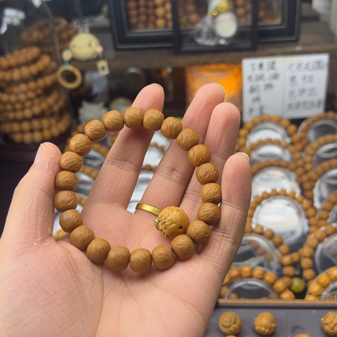 猴头核桃手串L*c云锦舔僧