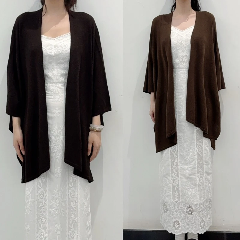 [8号 直播福利] 11/3-8针织开衫薄款宽松毛衣外套女中长款