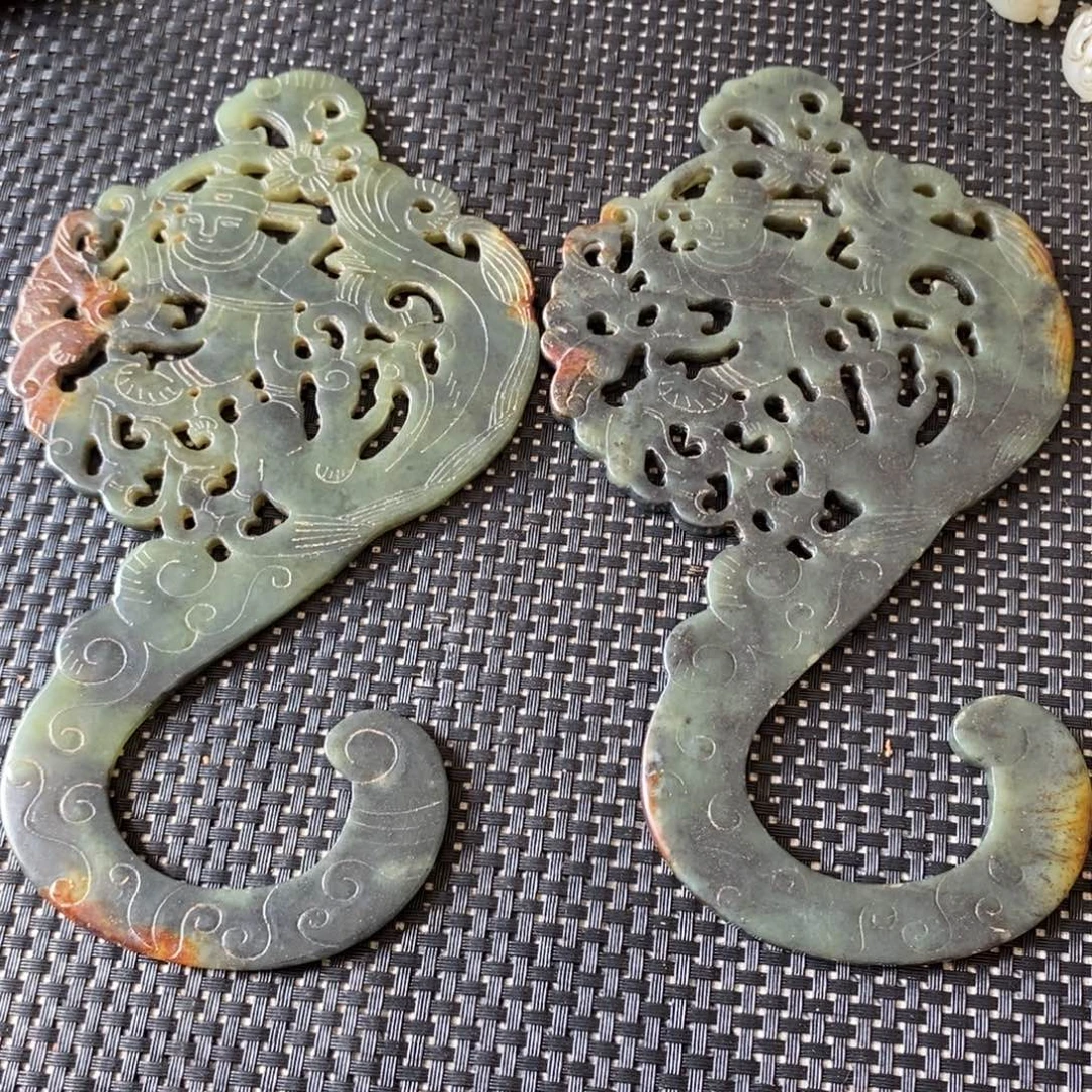 吊坠白玉菩提摆件
