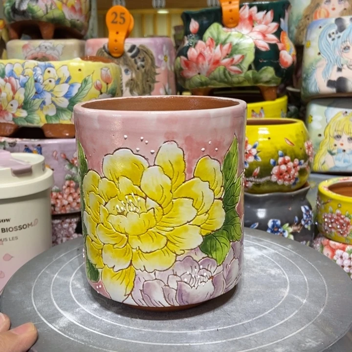 景德镇艺术手绘作品