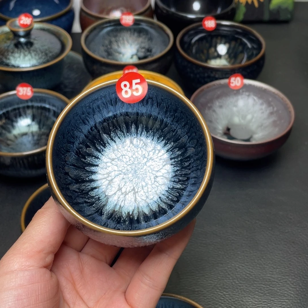 茶盏杭****花85 建窑建盏茶盏