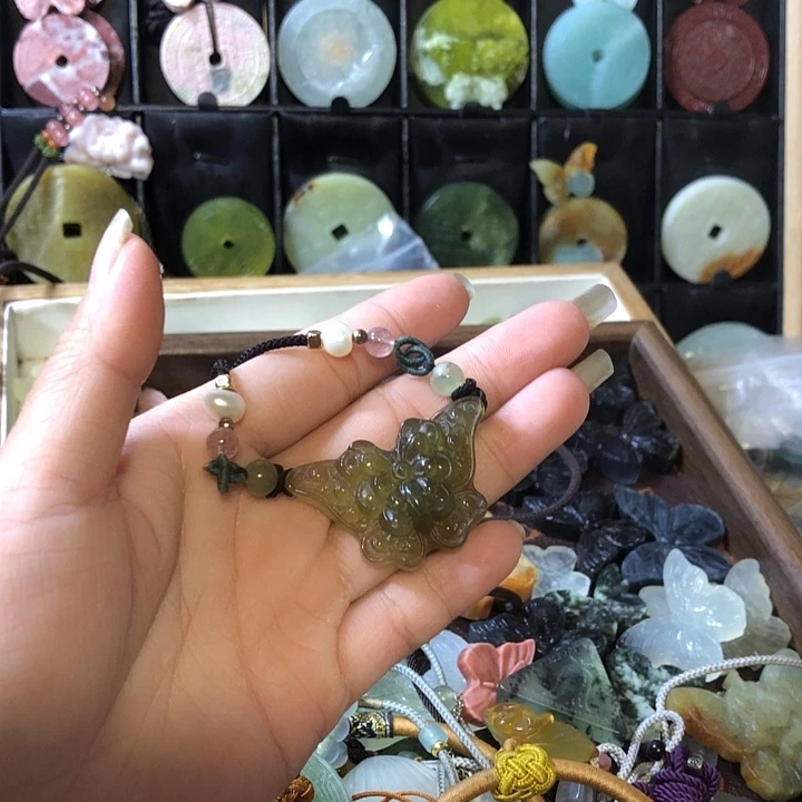 未镶嵌岫玉岫玉挂件