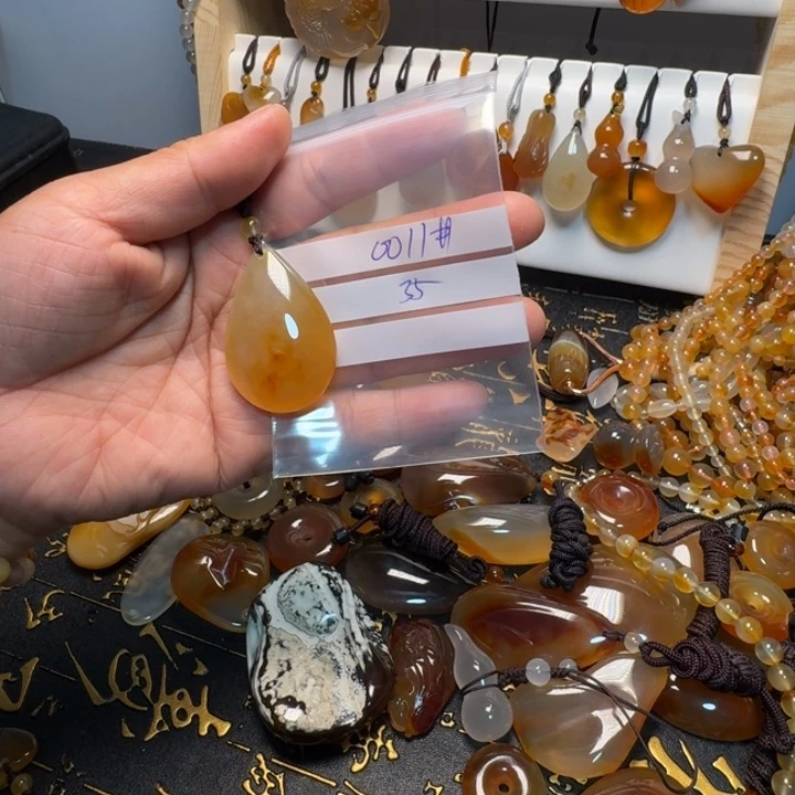 玛瑙/玉髓项链未镶嵌户****00011