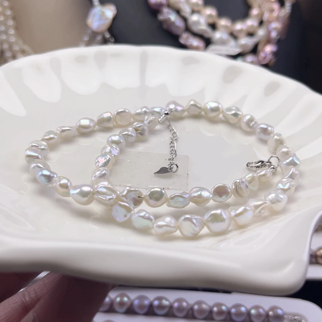 项链淡水珍珠未镶嵌【纯恬】