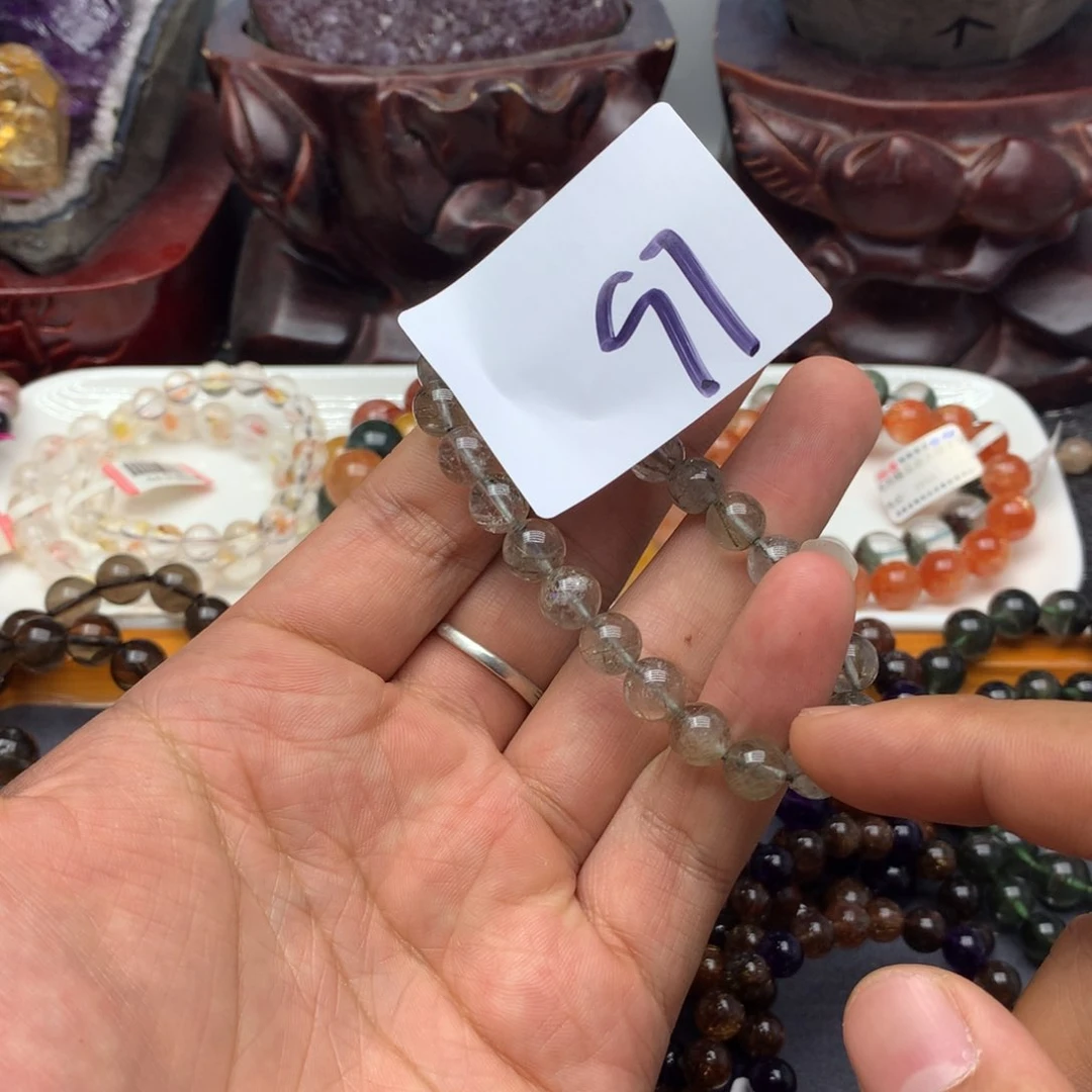 水晶手链未镶嵌天然