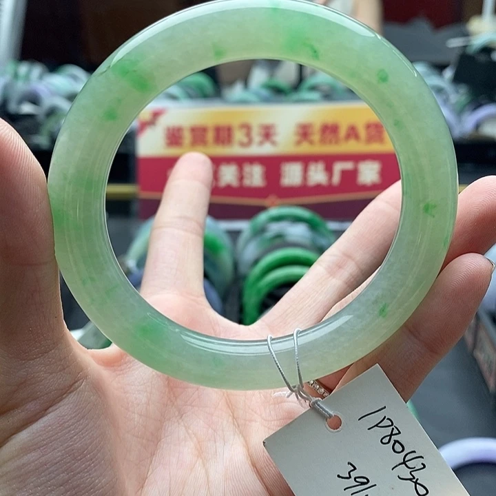 未镶嵌手镯翡翠60圆条