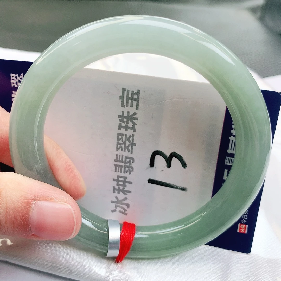 翡翠未镶嵌手镯缅甸天然a货翡翠手镯