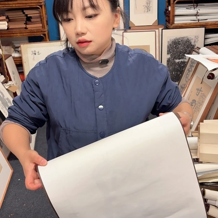 国画听*雨手绘作品欣赏9