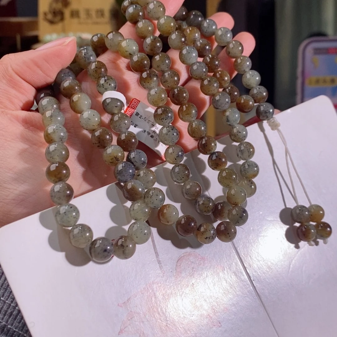 和田玉手串多样性拍一发一未镶嵌