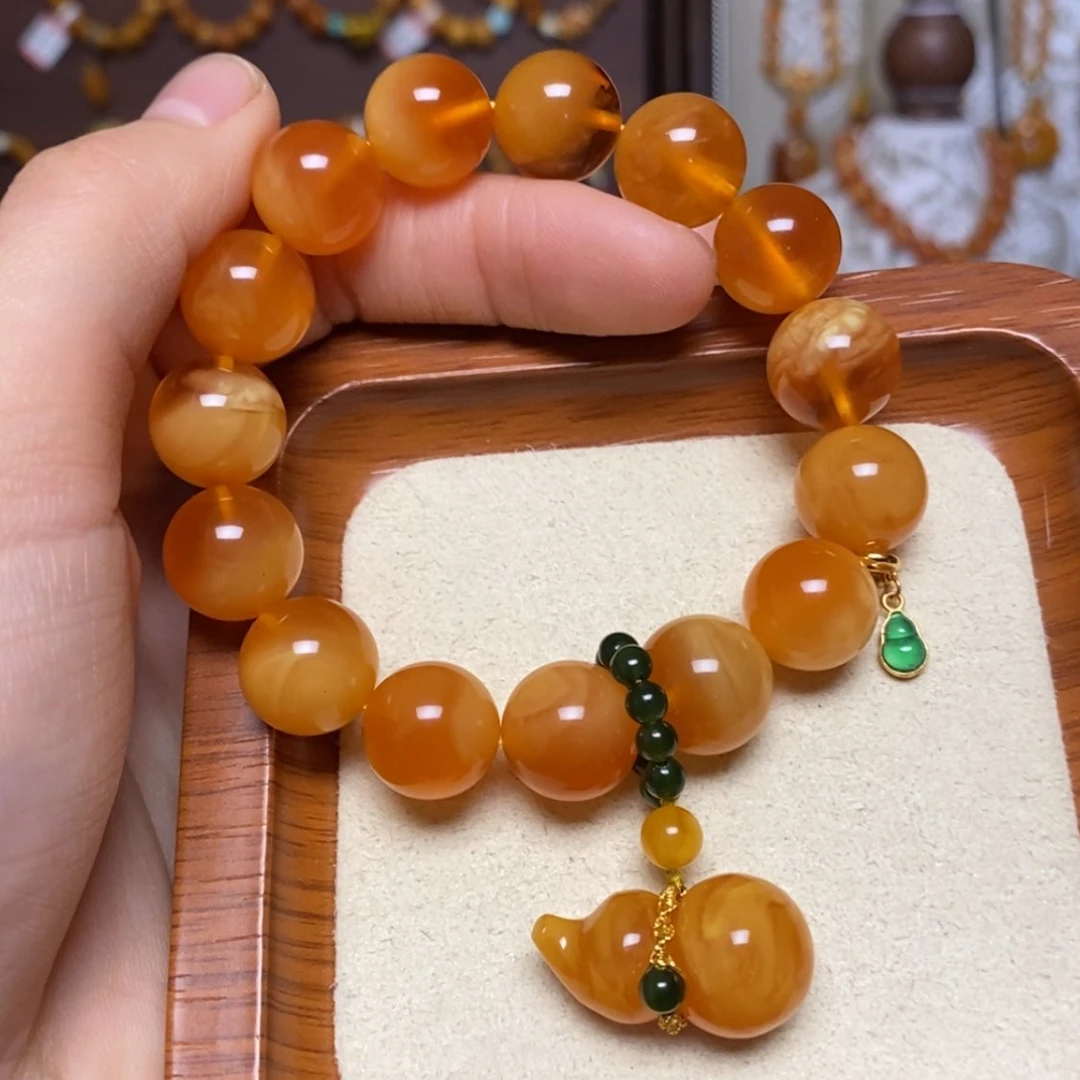 【闪购商品】手链蜜蜡未镶嵌手串