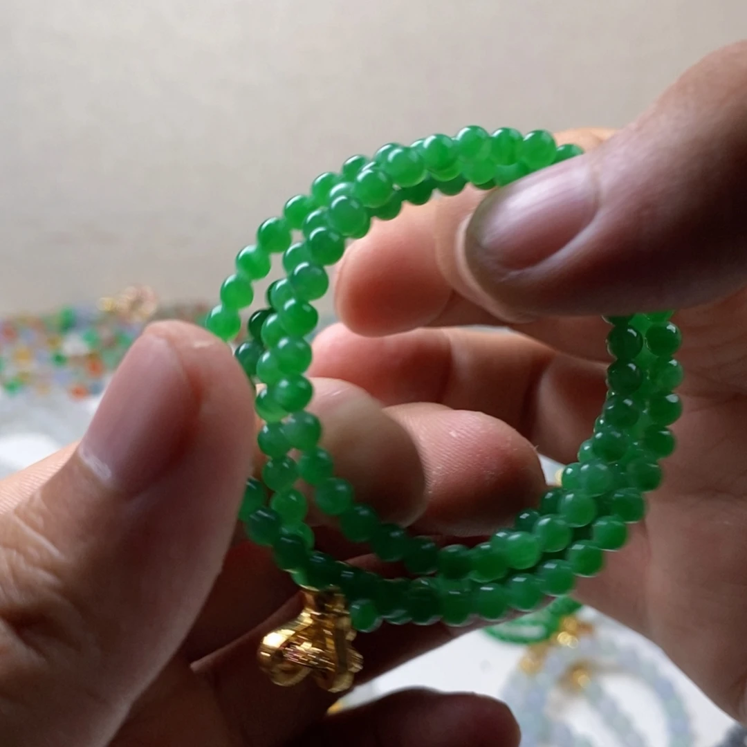 定制翡翠未镶嵌缅甸翡翠a货卡4