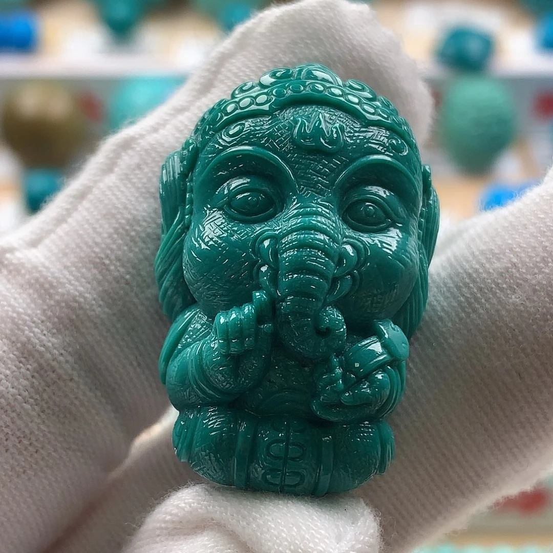 绿松石未镶嵌配饰