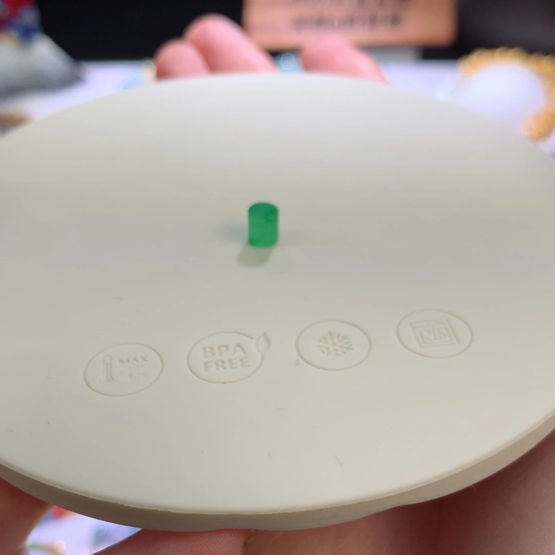 翡翠裸石阳绿冰桶