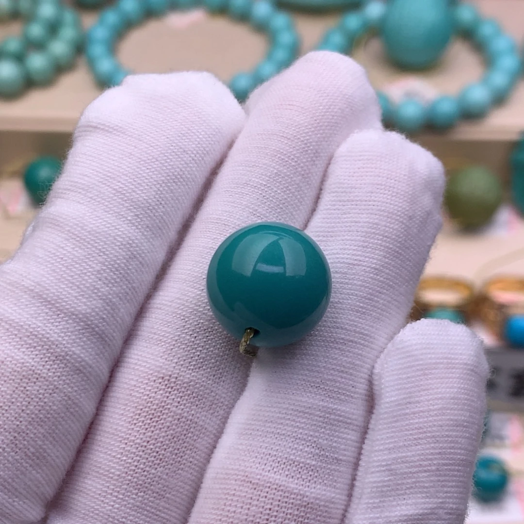 绿松石未镶嵌珠宝奇石14.6