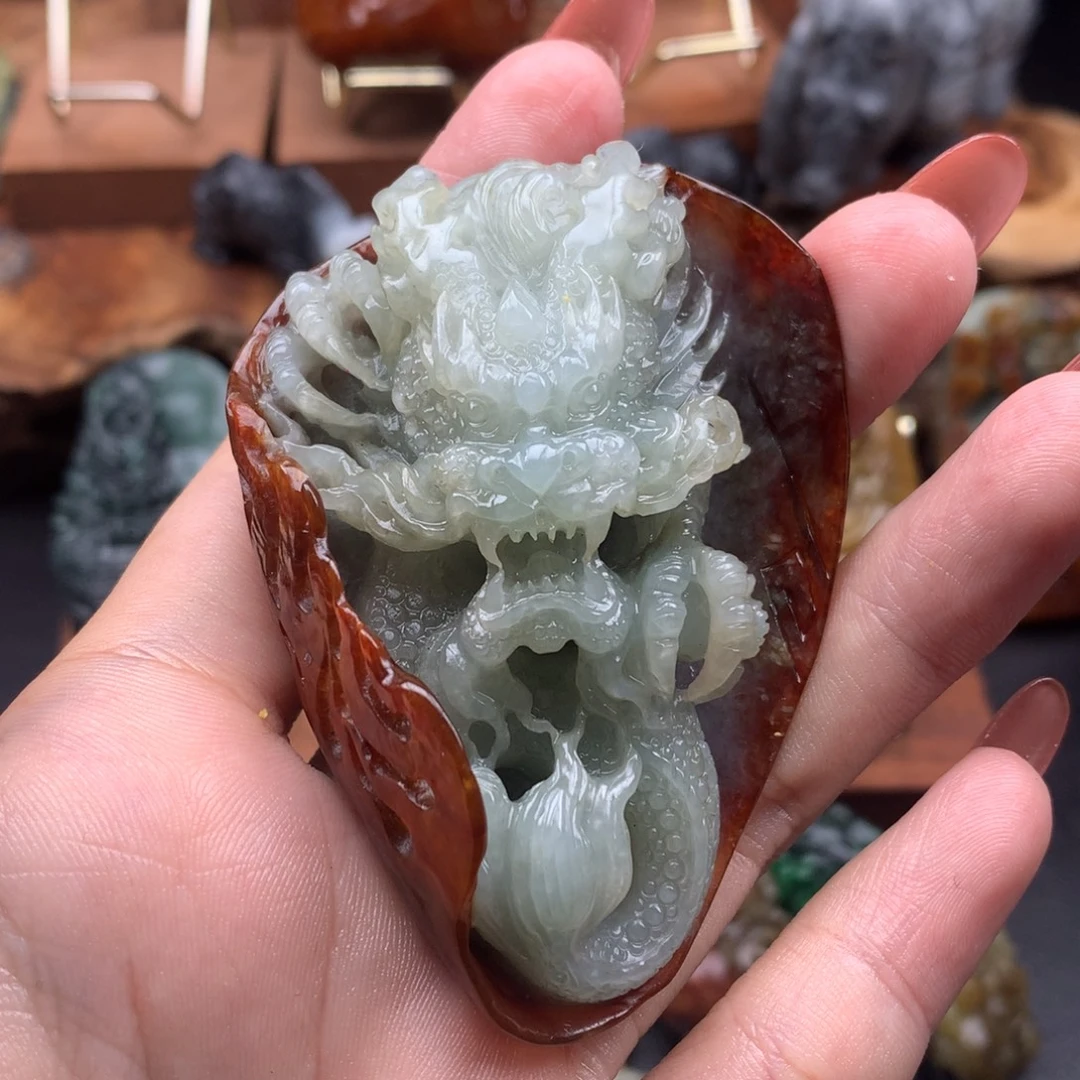 逍***遥定制翡翠未镶嵌翡翠