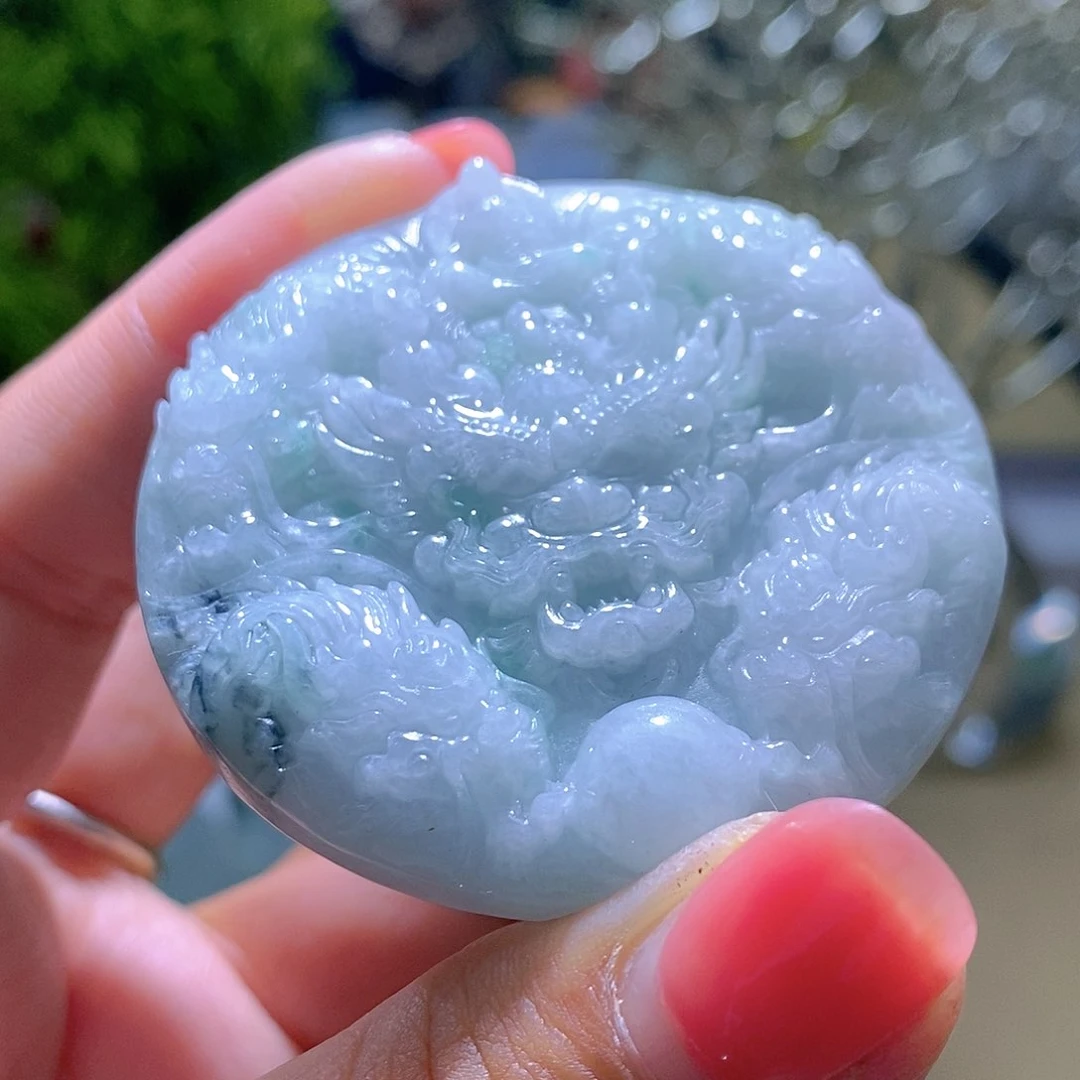 【闪购商品】翡翠未镶嵌颈饰观音