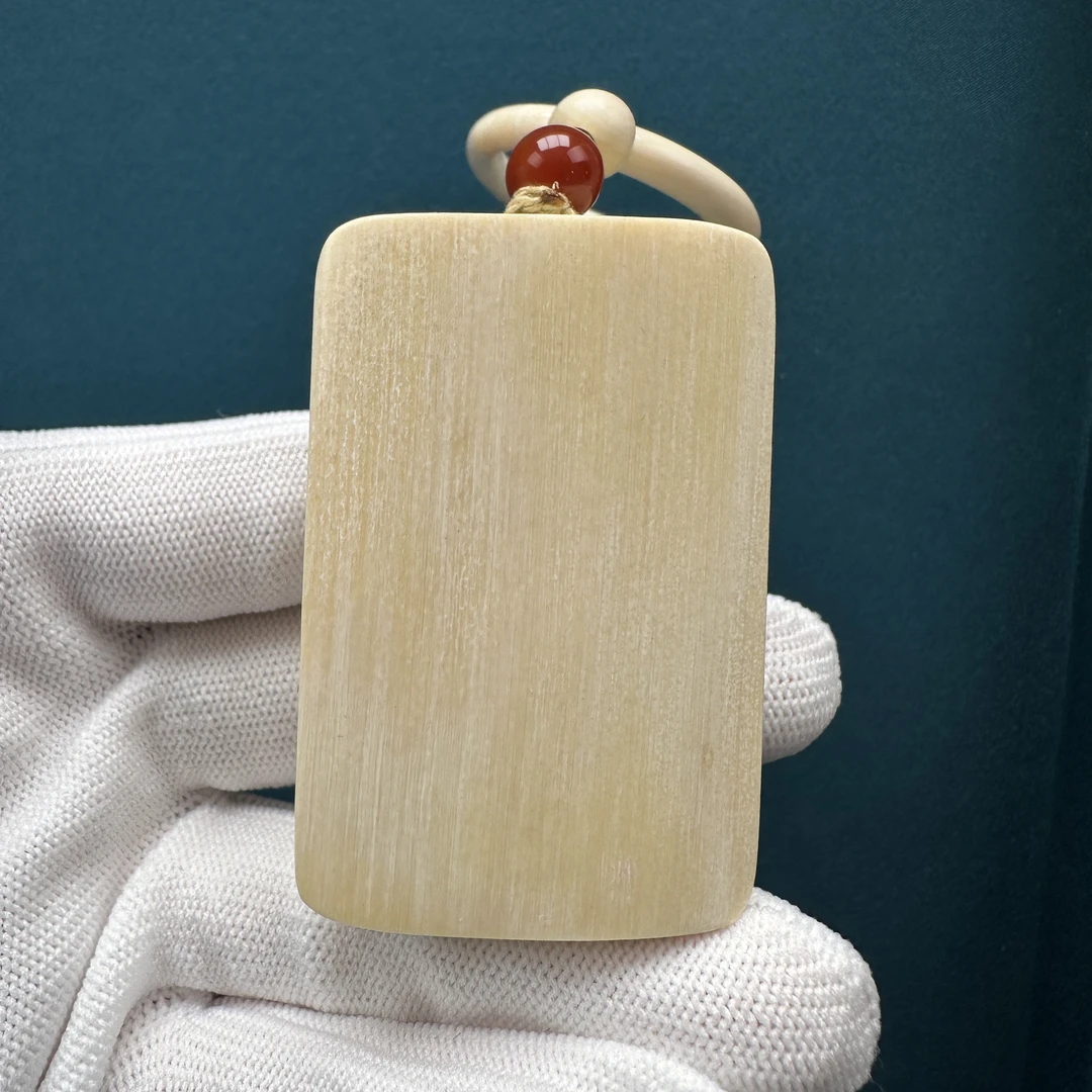 E6469天然猛犸牙 肥皂37*56*23.5mm一物一图 假一罚十