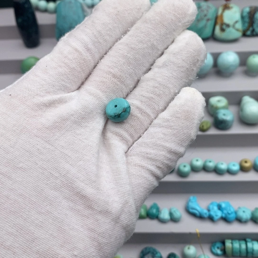 未镶嵌绿松石卡10墩子