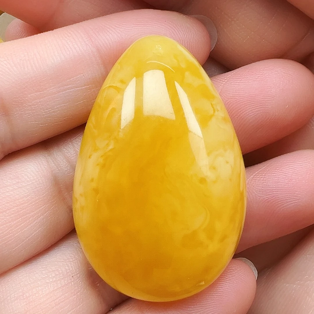 蜜蜡颈饰未镶嵌蜜蜡水滴挂件