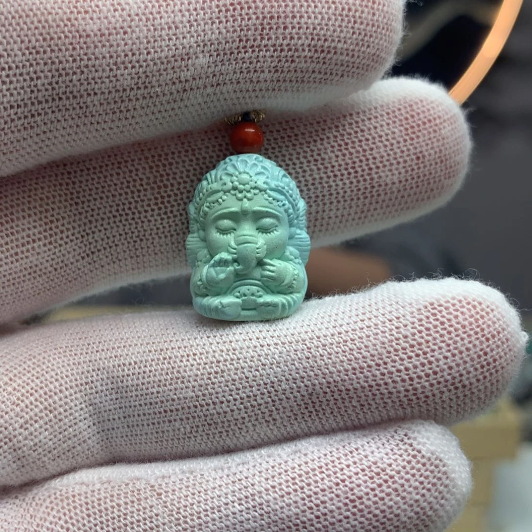 绿松石挂件未镶嵌