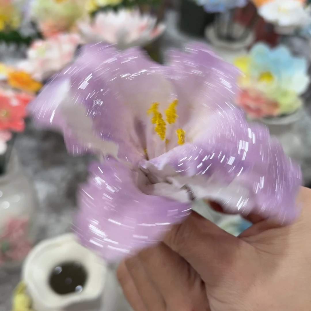 陶瓷花拍满20元发货，随意退款拉黑