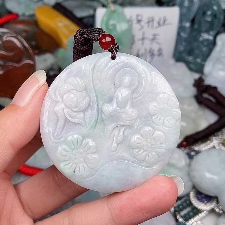 颈饰未镶嵌翡翠翡翠