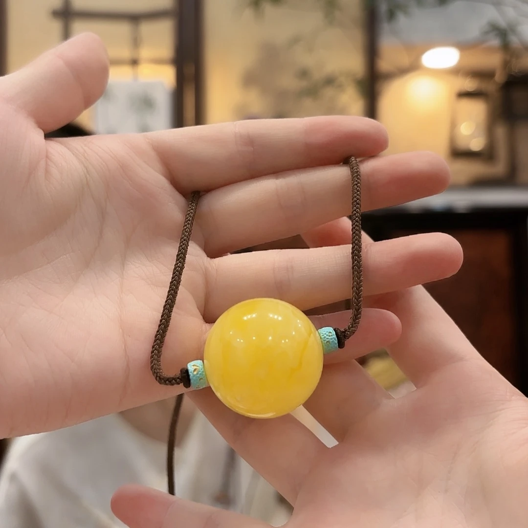 蜜蜡颈饰未镶嵌颈饰