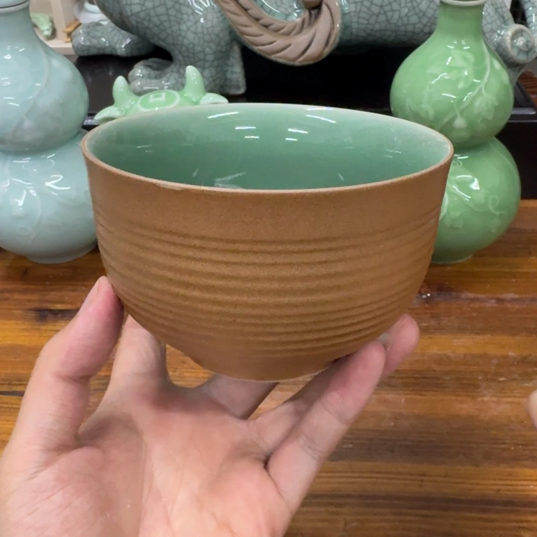 龙泉青瓷茶具微瑕6950