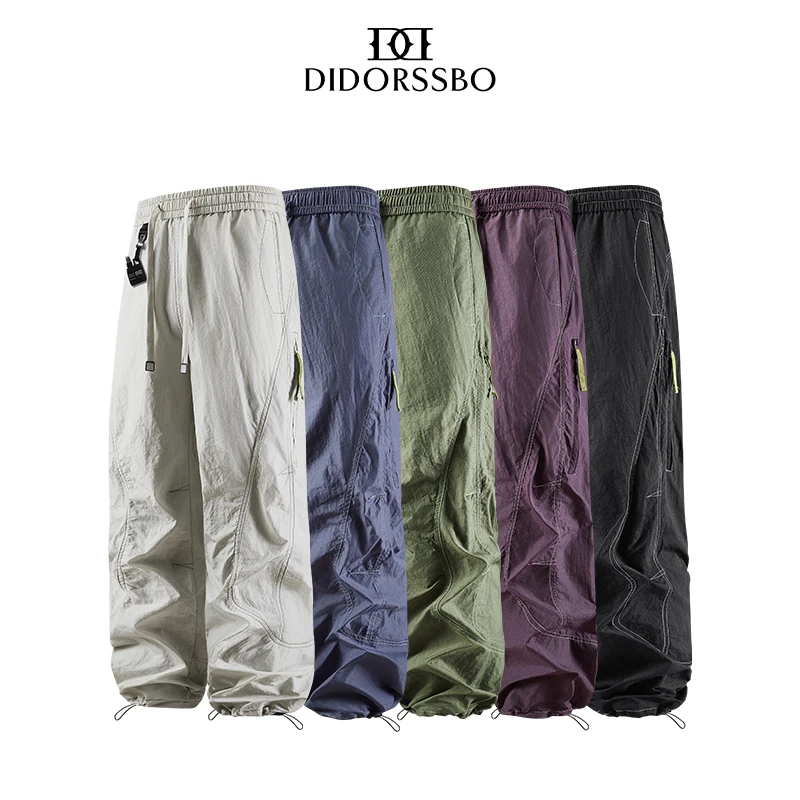 DIDORSSBO夏季男女款户外速干透气防紫外线UPF50+直筒休闲裤2509