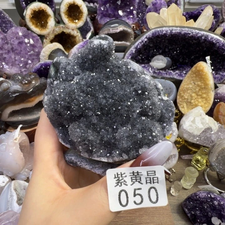 未镶嵌大型摆件（非配饰）紫晶50