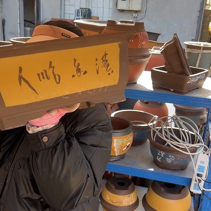 40黄马槽花盆花盆花盆