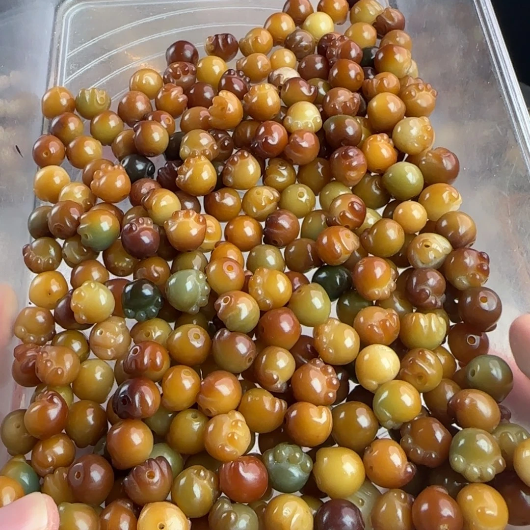 娇***泉菩提根/象牙果手串敦煌猫爪260颗