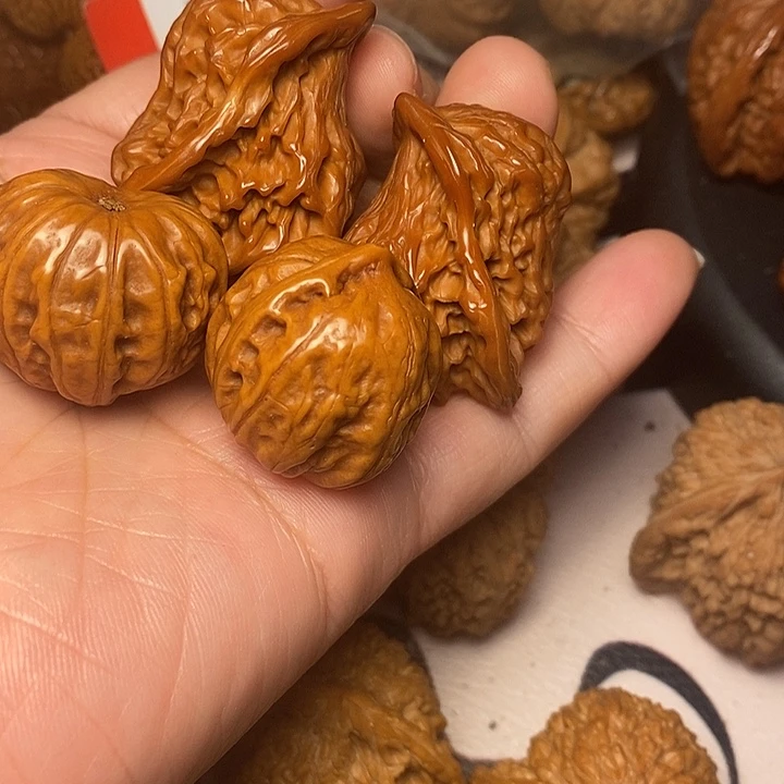熙***熙吊坠文玩核桃小鸟
