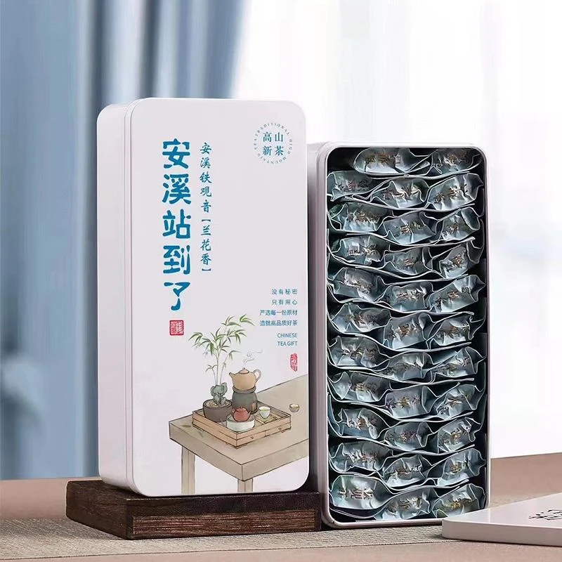 安溪秋茶铁观音兰花香清香型新茶古法高山乌龙茶